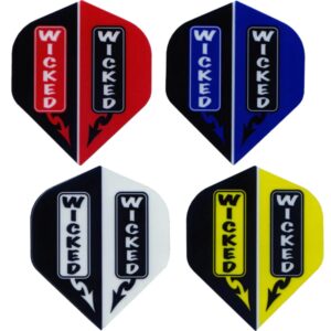 Ruthless RX - *Ruthless - Wicked - Dart Flights - 100 Micron - No2 - Std