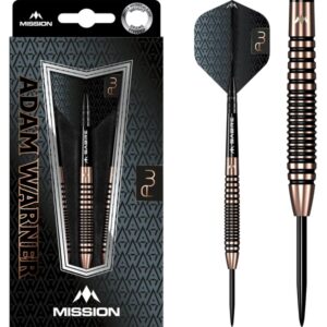Mission Adam Warner Darts - 24g - Bronze Titanium
