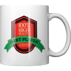 Darts Mug 11oz - 9 Darters