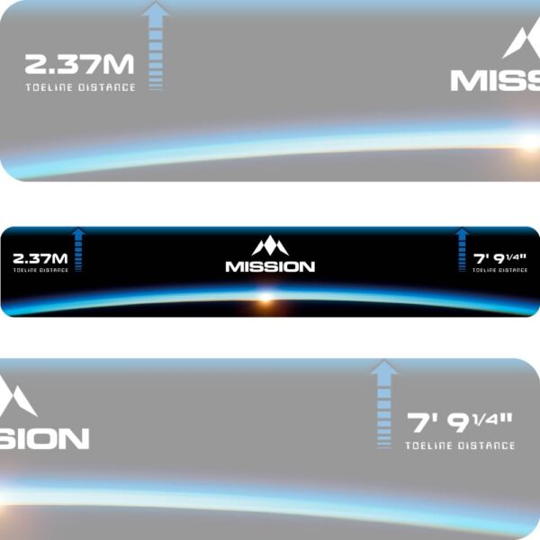 Mission Throw Line Oche
