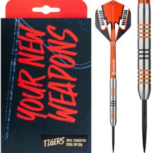 Ruthless Tigers Darts 22 Gram 90% Tungsten